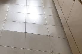 kitchen floor tiles of 16 year old hdb
