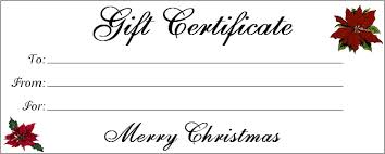 Printable Generic Gift Certificates Barca Fontanacountryinn Com