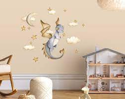 Dragon Wall Decal For Kids Baby