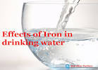 Iron in drinking water