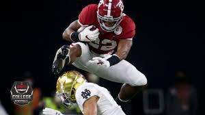 Alabama football fanzone is a dynamic link portal that provides lightning fast results for the alabama football fan! Incredible Najee Harris Hurdle Highlights Alabama Td Drive Vs Notre Dame College Football Playoff Youtube