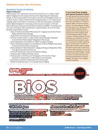 Bio Photonics July August 2016 Page 50 51