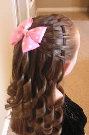 This hairstyle by sabrina is super cute, and perfect for an easter hairstyle! 13 Cute Easter Hairstyles For Kids Easy Hair Styles For Easter
