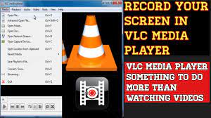 screen using vlc a player