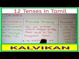 cl 10 english grammar tenses with