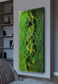 Moss Wall Art Preserved Decor Plant