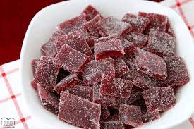 raspberry jelly candy er with a
