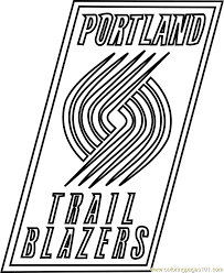 Portland trailblazers basketball phone background in 2020. Portland Trail Blazers Coloring Page For Kids Free Nba Printable Coloring Pages Online For Kids Coloringpages101 Com Coloring Pages For Kids