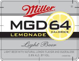 mgd 64 lemonade low calorie beers now
