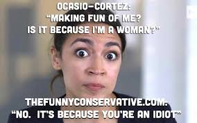 Our democracy is designed to speak truth to power. Aoc Stupid