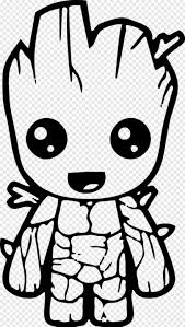 Now enjoy this coloring page from the artninja of baby groot from guardians of the galaxy! Pin On Spring Break Favors
