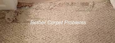 berber carpet problems complaints