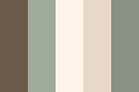 Cream And Sage Color Palette