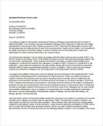 8 Biology Cover Letters Free Word Pdf Format Download