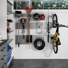 Wall Mounted Track System In Garage