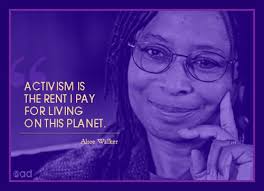 Alice Walker quote. | &quot;The Color Purple&quot; Movie | Pinterest | Alice ... via Relatably.com