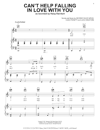 Haley Reinhart "Can't Help Falling In Love" Sheet Music | Download PDF  Score 173318