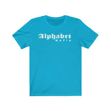 This column has been updated and corrected. Alphabet Mafia T Shirt Invi Expressionwear