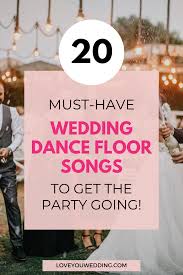 20 best upbeat wedding songs to set the