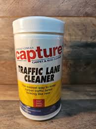 capture carpet cleaner traffic lane
