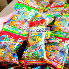 1 thùng (250 gói 25 dây) kẹo dẻo Chip Hải Hà dây thơm ngon cả trẻ em và  người đều thích - hàng bán chạy