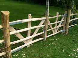 Traditional Fencing Gates Rustic