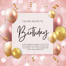 birthday invitation messages for friends