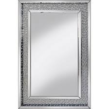 Rosalie Wall Mirror In Silver With