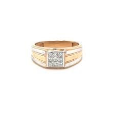 quality gleamy diamond ring for men