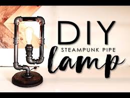 Industrial Steampunk Pipe Lamp