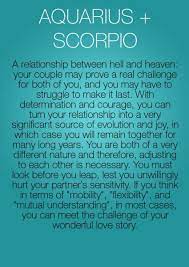 scorpio and aquarius a match made in