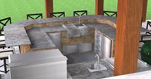 Cad pro is your #1 source for outdoor kitchen plans design software; Outdoor Kitchen Planning Design Service Free 3d Sketch Bbqguys