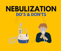 nebulization for children do s and don
