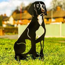Beagle Garden Ornament Personalised Dog