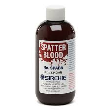 spatter blood 8 oz blood evidence