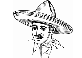 Sombrero coloring page from mexico category. Coloring Page Sombrero Free Printable Coloring Pages Img 13225