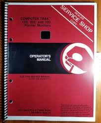 John Deere 100 200 300 Computer Trak Planter Monitor Owner Operator Manual 8 85
