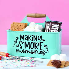 S'mores Caddy with Free SVG Cut File - Kara Creates