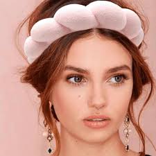 cute makeup headband spa hair bands for
