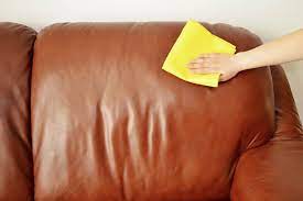 how to clean your leather couch safely