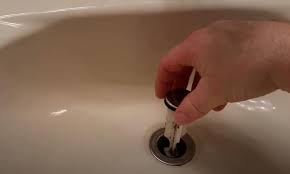 remove a bathroom sink stopper