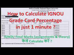 how to calculate grade card percene