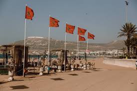 coastal city of agadir in morocco