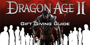 Dragon Age Origins Gifts Giving Guide Raise Approval