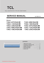 Tcl Service Manual Manualzz Com