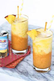 frozen peach vodka drinks with