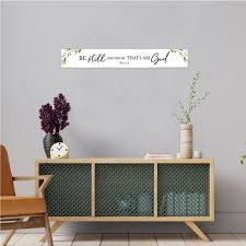 Modern Wooden Wall Plaque With