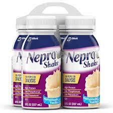 nepro nutrition shake for people on