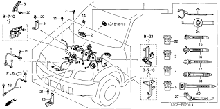 I removed the wiring harness from my engine without making much effort to mark where everything went, and to make matters slightly worse, i ended up buying a newer harness because mine looked like 200kmi trash. 99 Honda Cr V Engine Wiring Harness Diagram Sort Wiring Diagrams Degree