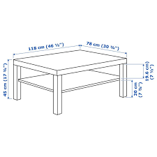 Ikea Lack Coffee Table White Stained
